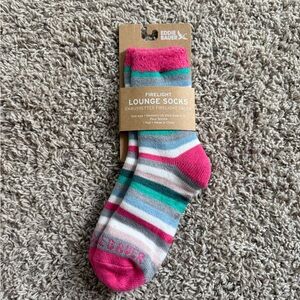 Eddie Bauer Fireside Lounge Striped Socks